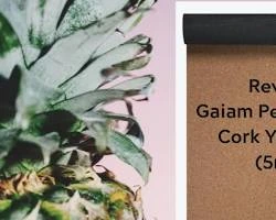 Gaiam Performance Cork Yoga Mat