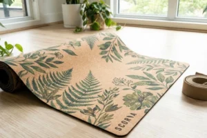 Scoria Botanical Cork Mat